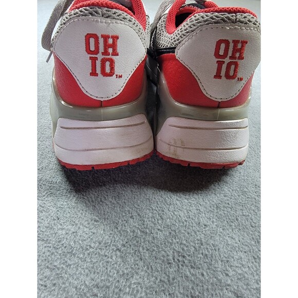 Nike Shoes Womens 8.5 White Red College Air Max Ohio State Systm DZ7741-001 - Picture 9 of 16